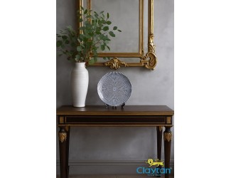 Тарелка обеденная 27 см Singapore blue Claytan 1703