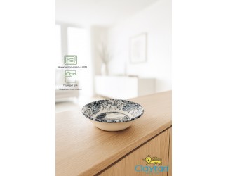 Салатник малый 15,8 см Claytan Rome grey 0404