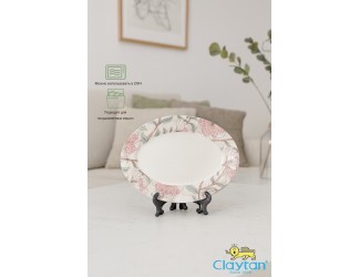 Блюдо овальное 25,4 см Claytan Alisa 2318