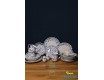 Сервиз столовый на 4 персоны 21 предмет Rose cluster blue Claytan 1809