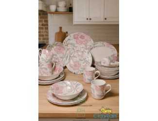 Сервиз столовый на 4 персоны 19 предметов Claytan Alisa 2318