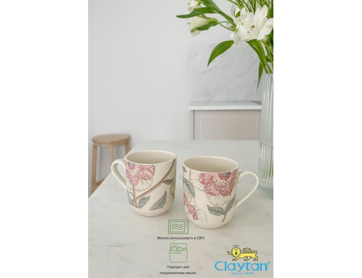 Набор из двух кружек Claytan Alisa 2318