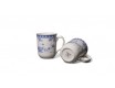 Набор из двух кружек 340мл декор 1809 Claytan Rose Cluster Blue