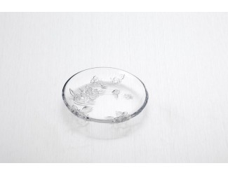 Тарелка 18см РОЗЕТТЕ прозрачный Soga Glass A4808W
