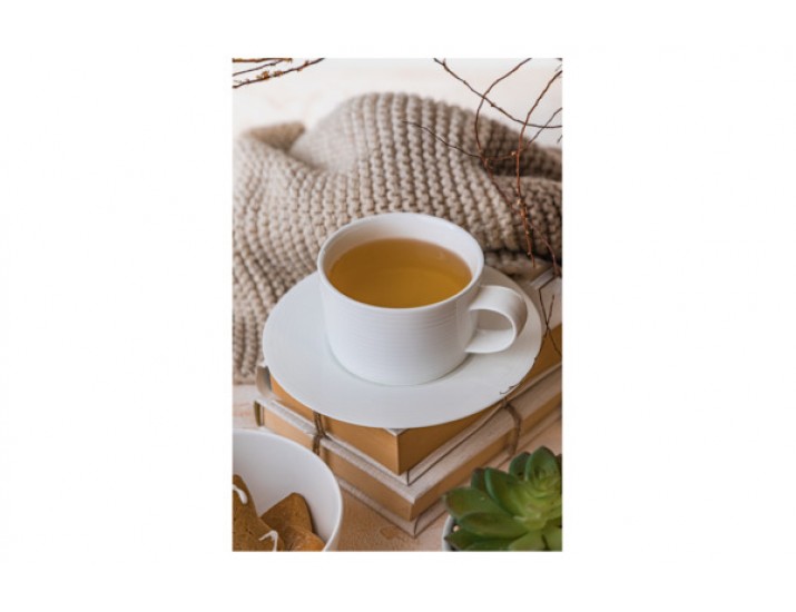  Чашка чайная с блюдцем Mix&Match Конус 300мл