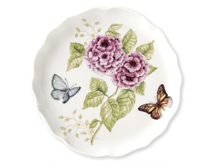 Тарелка десертная Lenox Бабочки на лугу 18см