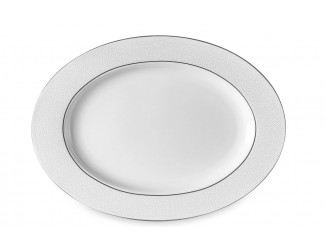 Блюдо овальное 32см Narumi Белый жемчуг