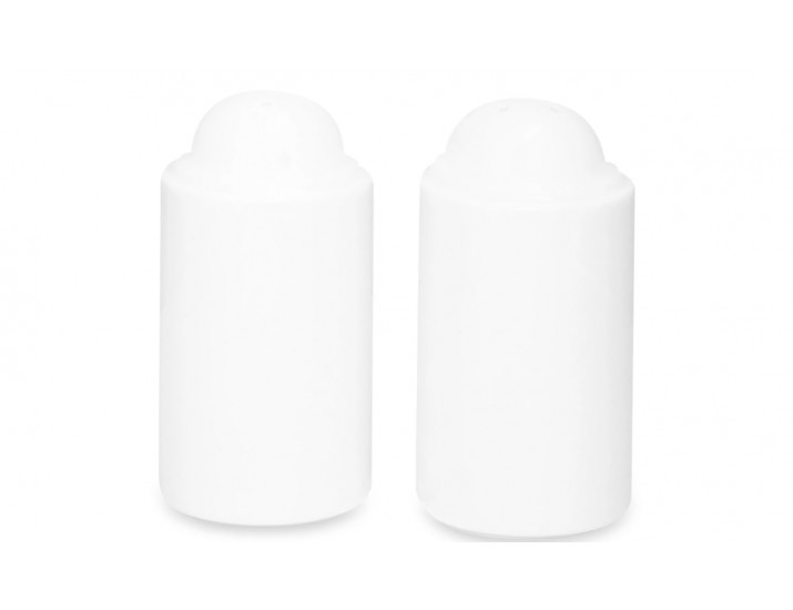 Набор солонок 2шт 9см Narumi Белый декор