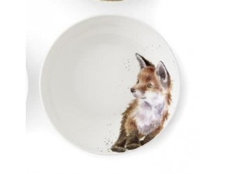 Тарелка для пасты Royal Worcester Забавная фауна Лиса 22 см