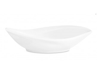 Чаша-лист 13см Narumi Белый декор