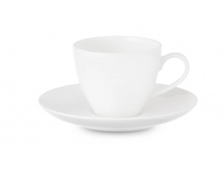 Чашка для эспрессо с блюдцем 120мл Narumi Белый декор