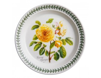 Тарелка пирожковая Portmeirion Ботанический сад Розы Джорджия жёлтая роза 18см