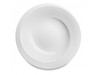 Тарелка суповая Narumi Воздушный белый 23см