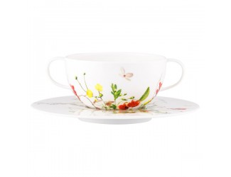 Чашка суповая с блюдцем Rosenthal Дикие цветы