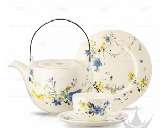 Сервиз чайный Rosenthal Альпийские цветы на 6 персон 21 предмет