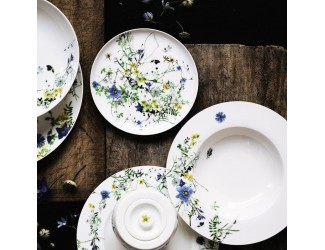 Тарелка десертная Rosenthal Альпийские цветы 18см RT10530-405108-10218 Тарелка десертная Rosenthal Альпийские цветы 18см RT10530-405108-10218