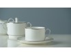 Чашка чайная с блюдцем 270мл Narumi Белый жемчуг