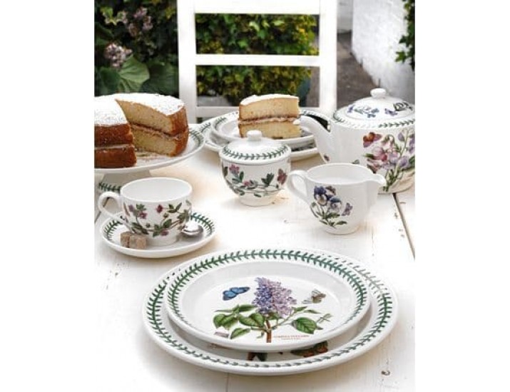 Чашка чайная с блюдцем Portmeirion Ботанический сад Фиалка 280мл