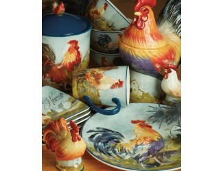 Блюдо квадратное Certified Int Петушки 32х32см Блюдо квадратное Certified Int Петушки 32х32см