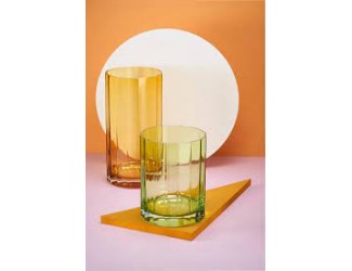 Набор стаканов для воды Krosno Сакред 280мл 2шт янтарный Набор стаканов для воды Krosno Сакред 280мл 2шт янтарный