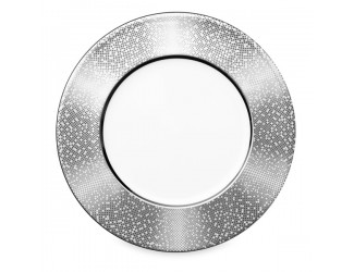 Тарелка закусочная Narumi Платиновая пыль 21 см
