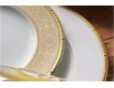 Тарелка закусочная Noritake Рочель золотой кант 22см
