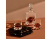 Набор из графина и 2 стаканов для виски Nude Glass Тень