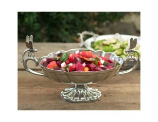 Блюдо для центра стола Vagabond House Стрекозы 43х24см Блюдо для центра стола Vagabond House Стрекозы 43х24см