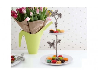 Блюдо двухъярусное Vagabond House Садовые друзья 43 см Блюдо двухъярусное Vagabond House Садовые друзья 43 см