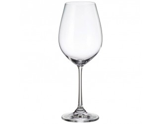 Набор бокалов для вина Crystalite Bohemia Columba 650 мл 6 шт