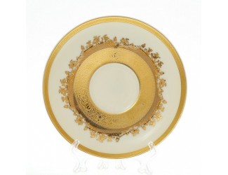 Набор блюдец Falkenporzellan Cream Gold 14,5см (6 шт)