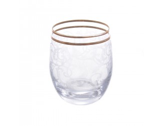 Набор стаканов для воды Bohemia Прозрачные узоры 300мл (6 шт)