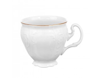 Набор кофейных чашек Bernadotte Белый узор(без блюд) 170 мл (6 шт)