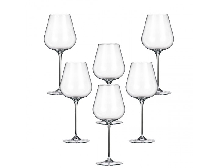 Набор бокалов для вина Crystalite Bohemia Amy 460 мл (6 шт)