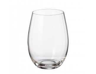 Набор стаканов для воды Crystalite Bohemia Mergus/Pollo 560 мл (6 шт)