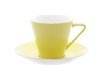 Набор чайных пар Benedikt на 6 персон 12 предметов Daisy Vanilla 180мл жёлтый
