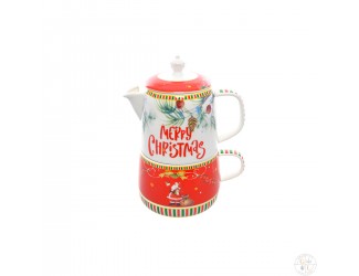Набор Christmas time 2 предмета (заварочный чайник + чашка) Royal Classics С Новым Годом