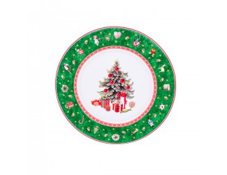 Тарелка Repast Christmas Green 27,8см 61488