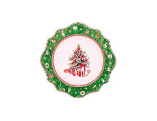 Тарелка Repast Christmas Green 21см 61489