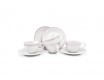 Набор чайных пар на 4 персоны 8 предметов Leander Hyggelyne розовый 71150425-327А