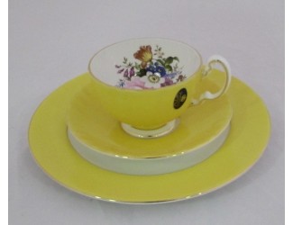 Чайный набор на 1 персону 3 предмета жёлтый Hot Spray Oban Yellow