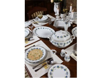 Столовый сервиз на 6 персон 27 предметов Hollohaza Blackberry декор 2373 Столовый сервиз на 6 персон 27 предметов Hollohaza Blackberry декор 2373