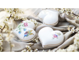 Бонбоньерка-яйцо 8см Hollohaza Hydrangea (Hortenzia) декор 2417 Бонбоньерка-яйцо 8см Hollohaza Hydrangea (Hortenzia) декор 2417