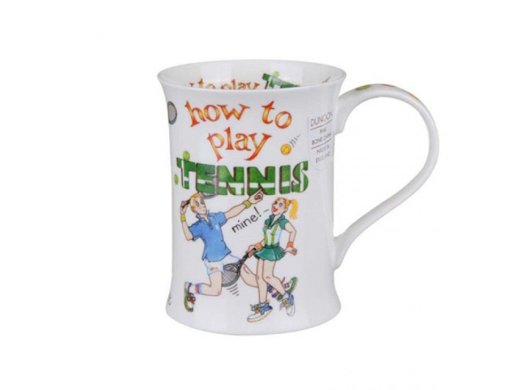 Кружка "Cotswold How to play Tennis" 330мл 10,6см