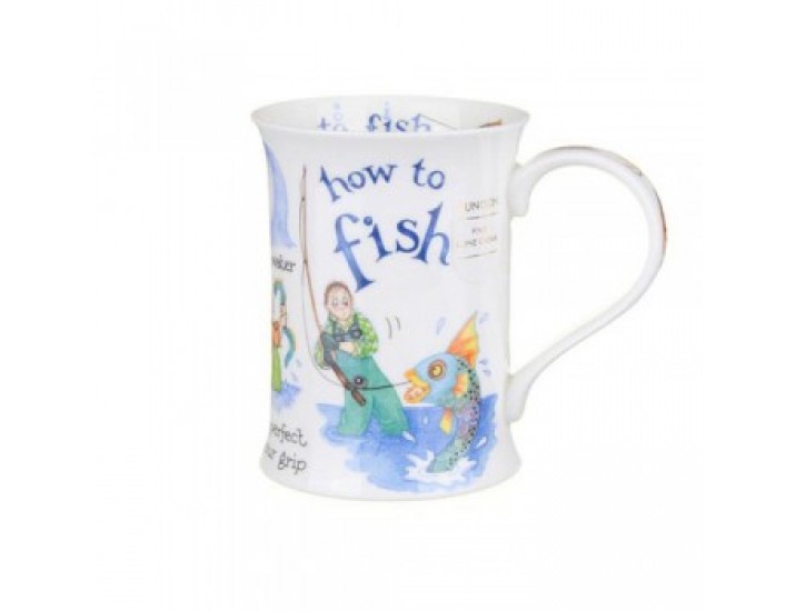 Кружка "Cotswold How to Fish" 330мл 10,6см