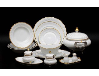 Столовый сервиз на 6 персон 30 предметов Weimar Porzellan Катарина Элеганс декор 0201 Столовый сервиз на 6 персон 30 предметов Weimar Porzellan Катарина Элеганс декор 0201