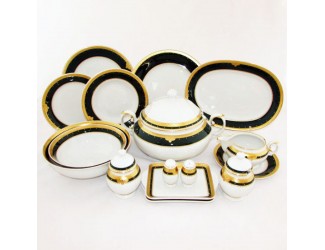 Столовый сервиз на 6 персон 30 предметов Weimar Porzellan Бельведер декор 0638 Столовый сервиз на 6 персон 30 предметов Weimar Porzellan Бельведер декор 0638