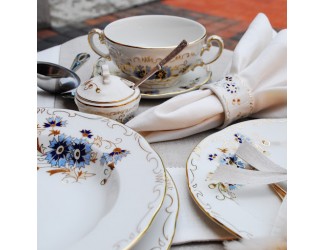 Обеденный сервиз на 6 персон 25 предметов Zsolnay Василёк Обеденный сервиз на 6 персон 25 предметов Zsolnay Василёк