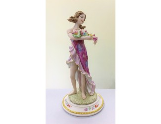 Статуэтка Девушка с цветами 37 см Sabadin Vittorio 12369LF
