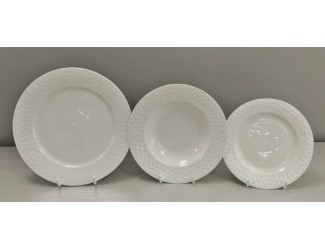 Набор тарелок на 6 персон 18 предметов Japonica Адамант JDSLF-2